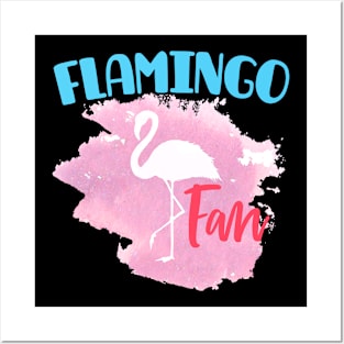 Art Flamingo Fan graphic graphic Posters and Art